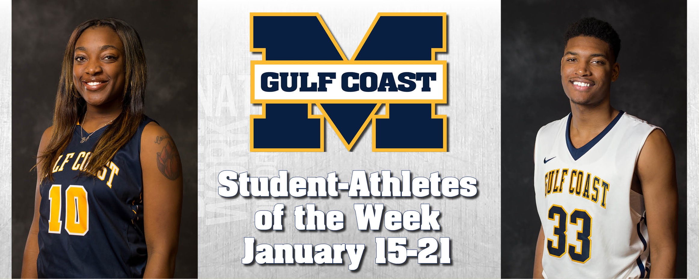Sims, Green named MGCCC Student-Athletes of the Week