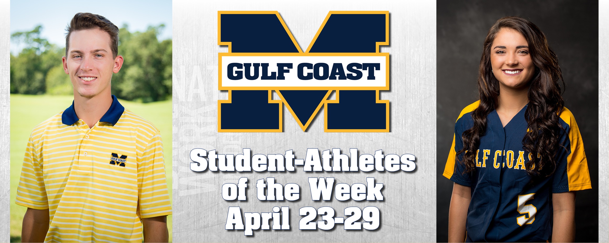 Wilkinson, McGoey named MGCCC Student-Athletes of the Week