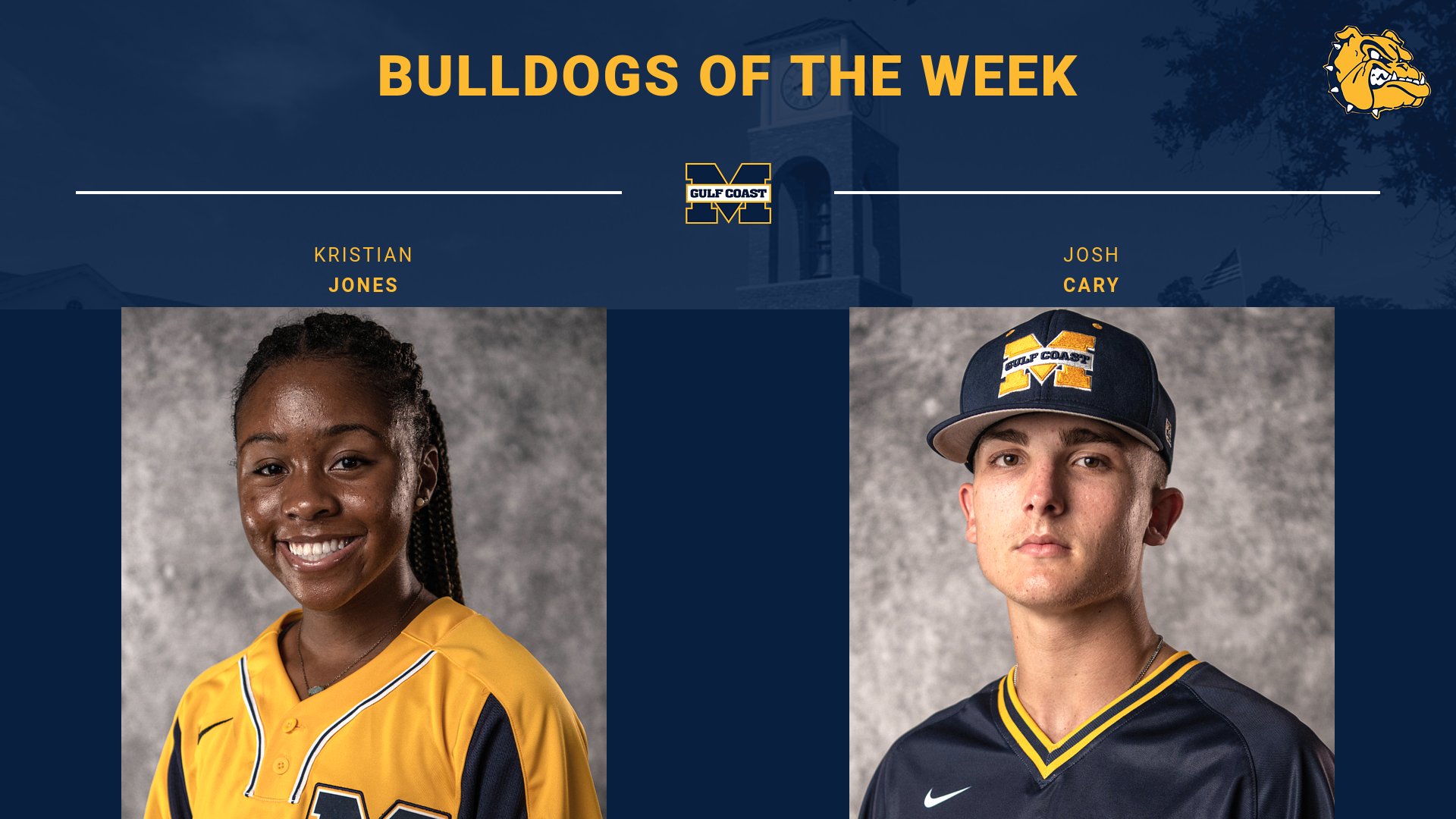 Jones, Cary named Bulldogs of the Week&nbsp;