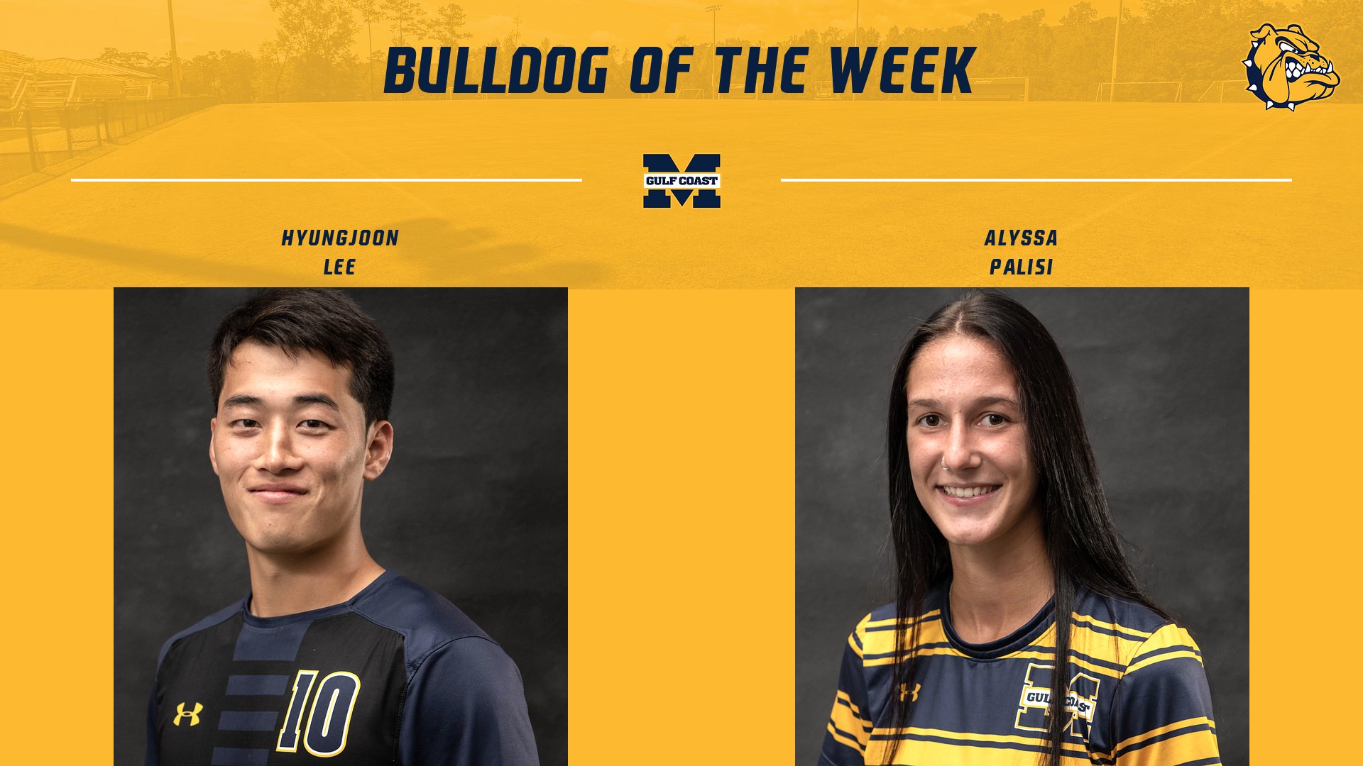 Lee, Palisi named Bulldogs of the Week