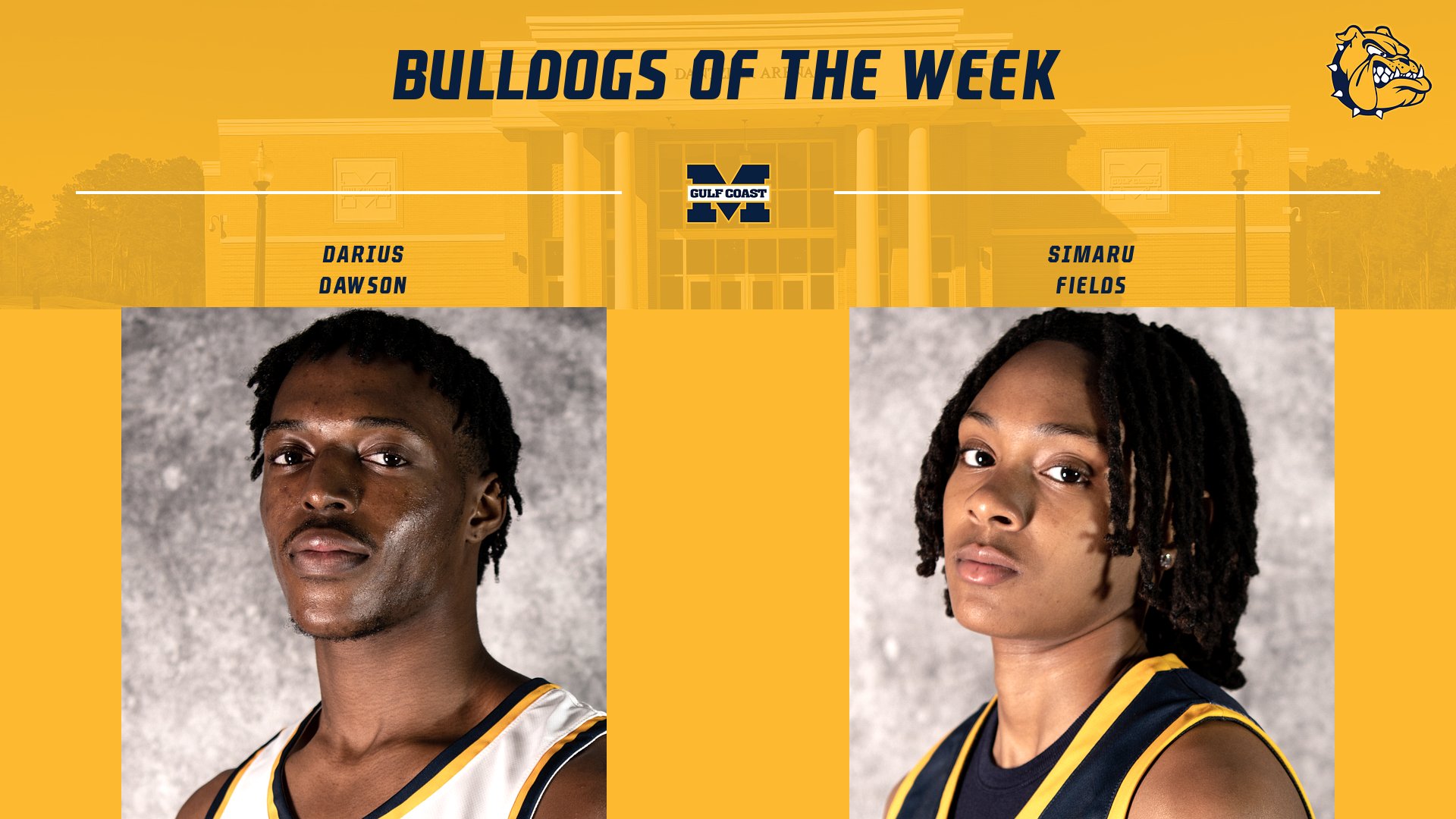 Dawson, Fields named Bulldogs of the Week