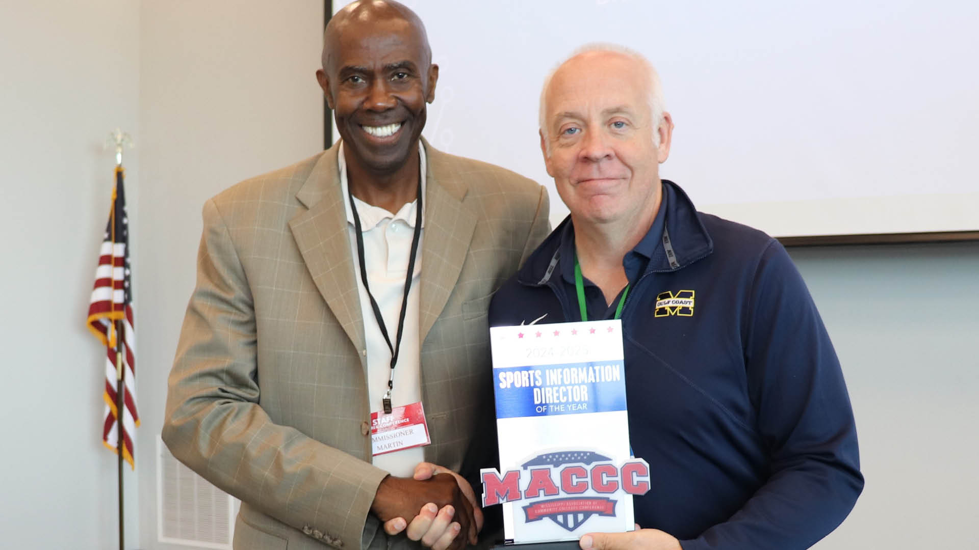 Hammack named MACCC SID of the Year