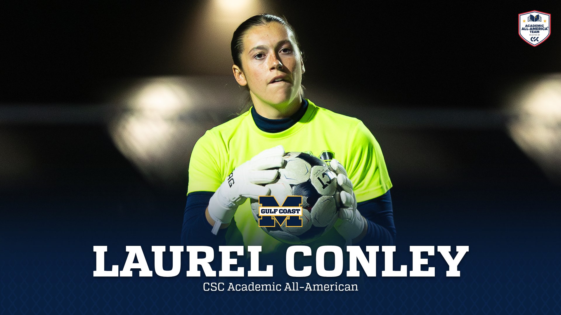 Conley named CSC Academic All-American