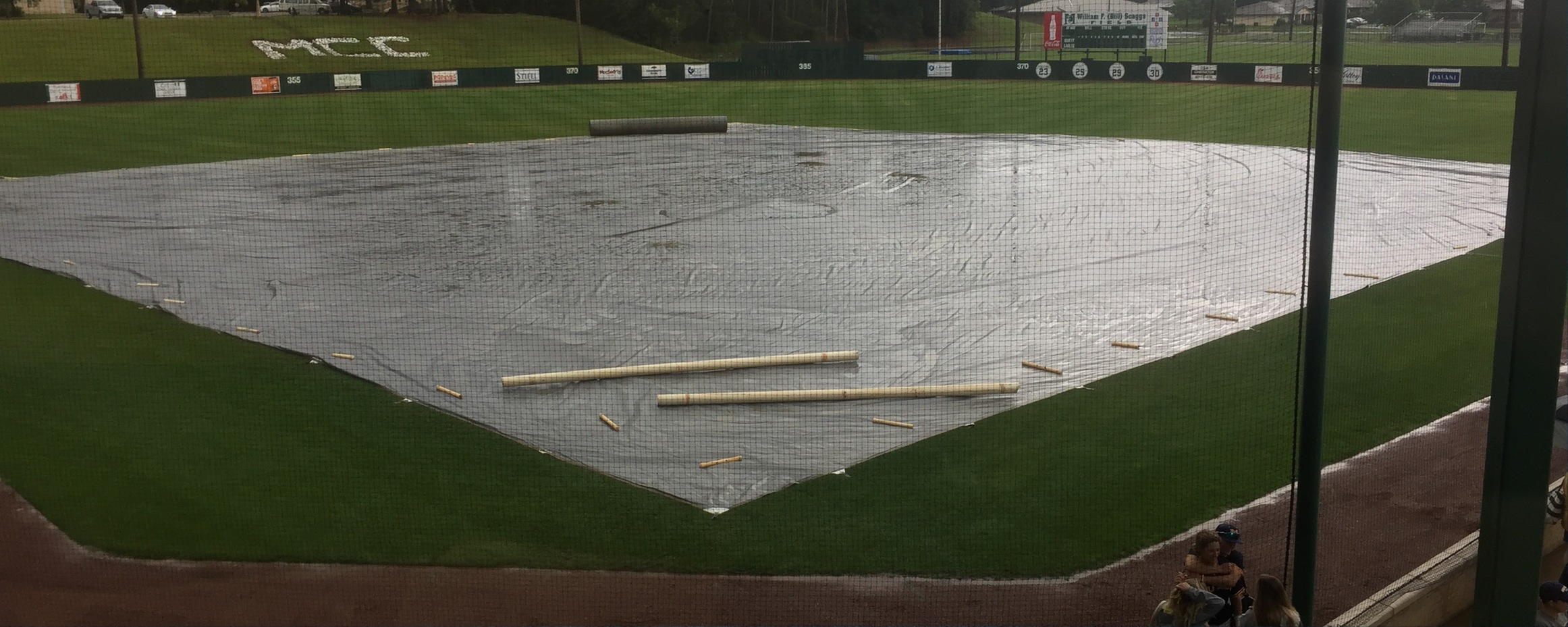Baseball playoff game postponed