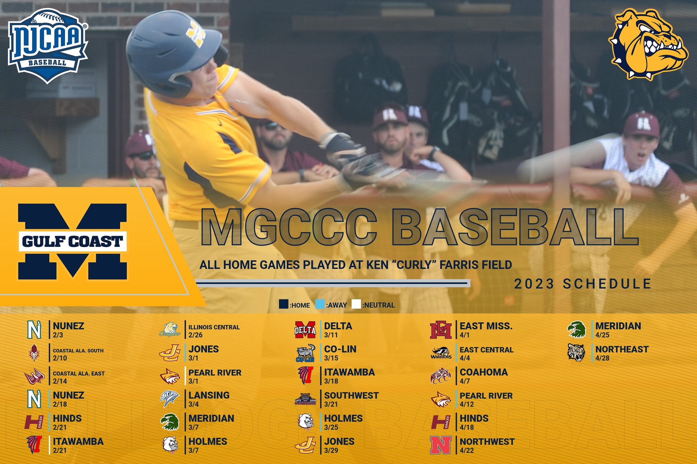 Bulldogs Baseball opens season at home Feb. 3
