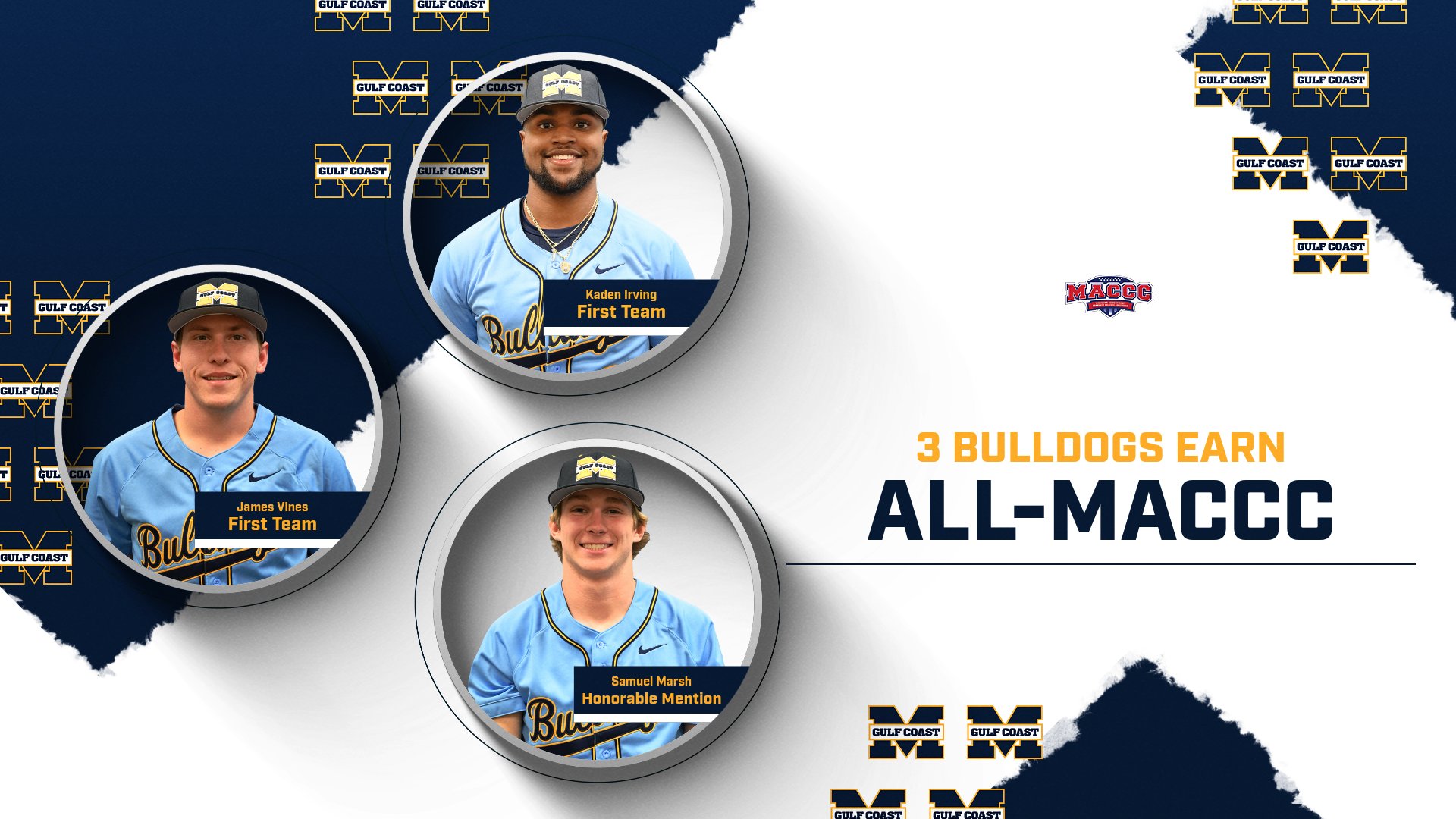 Irving, Vines lead Bulldogs on All-MACCC Team