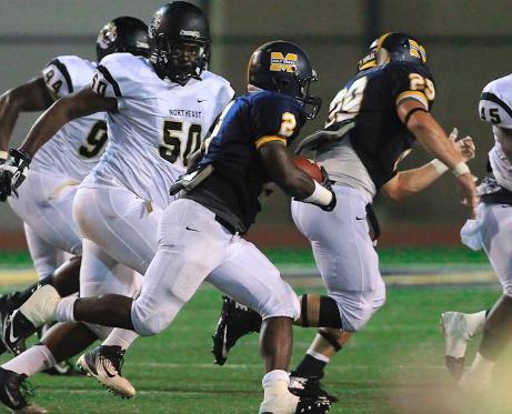 Chris Robinson (#2) rushed for 171 yards & a TD vs. Hinds last week.