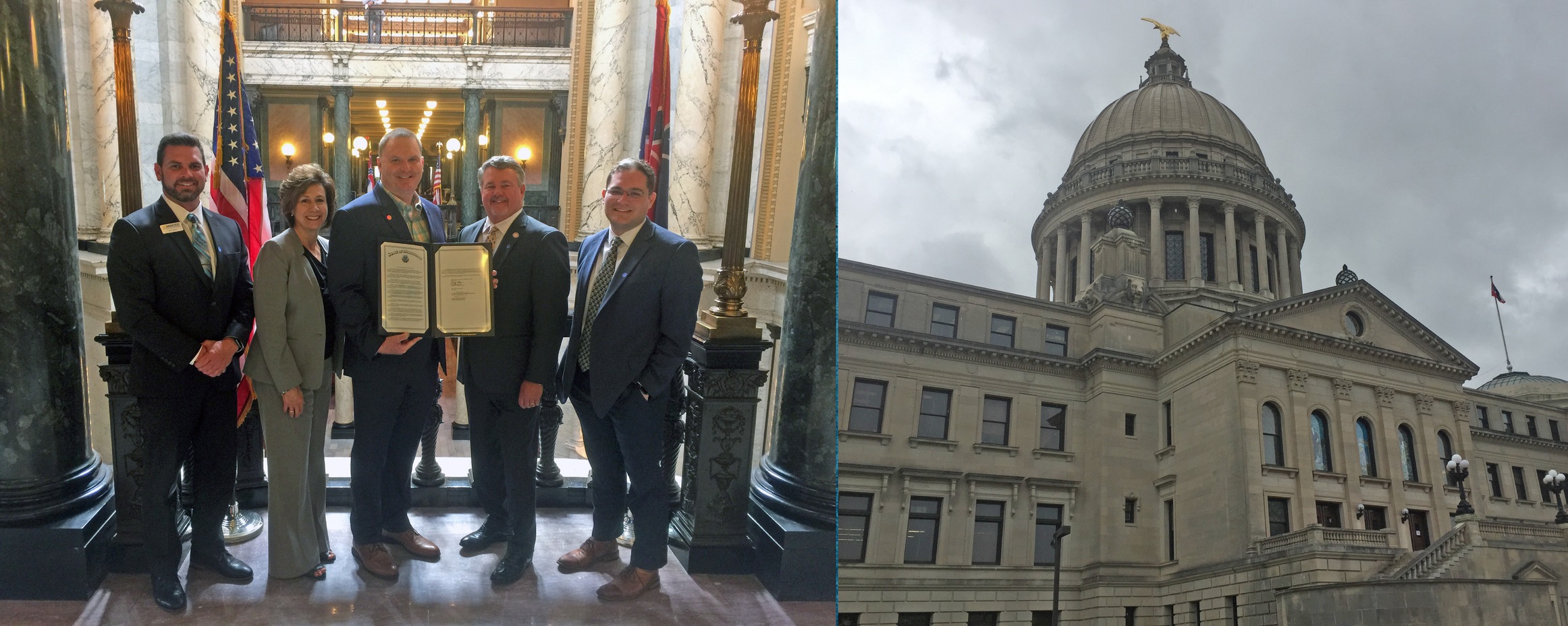 National champion Bulldogs honored at Capitol