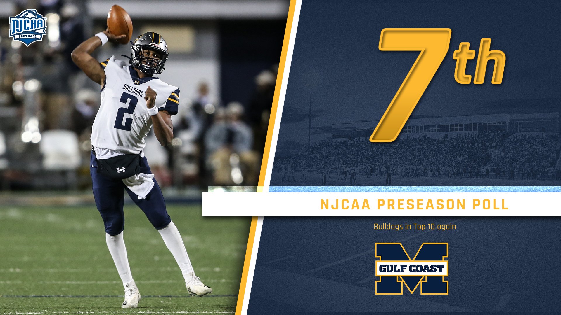 Bulldogs will open season at No. 7