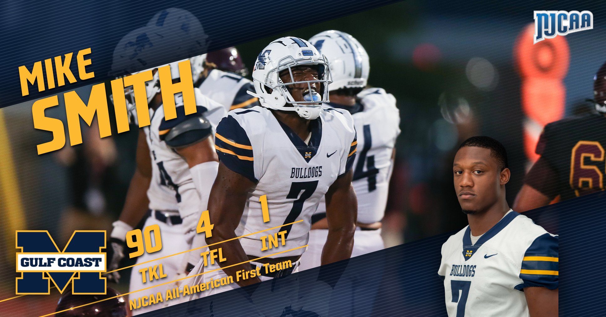 Smith named to NJCAA All-American First Team
