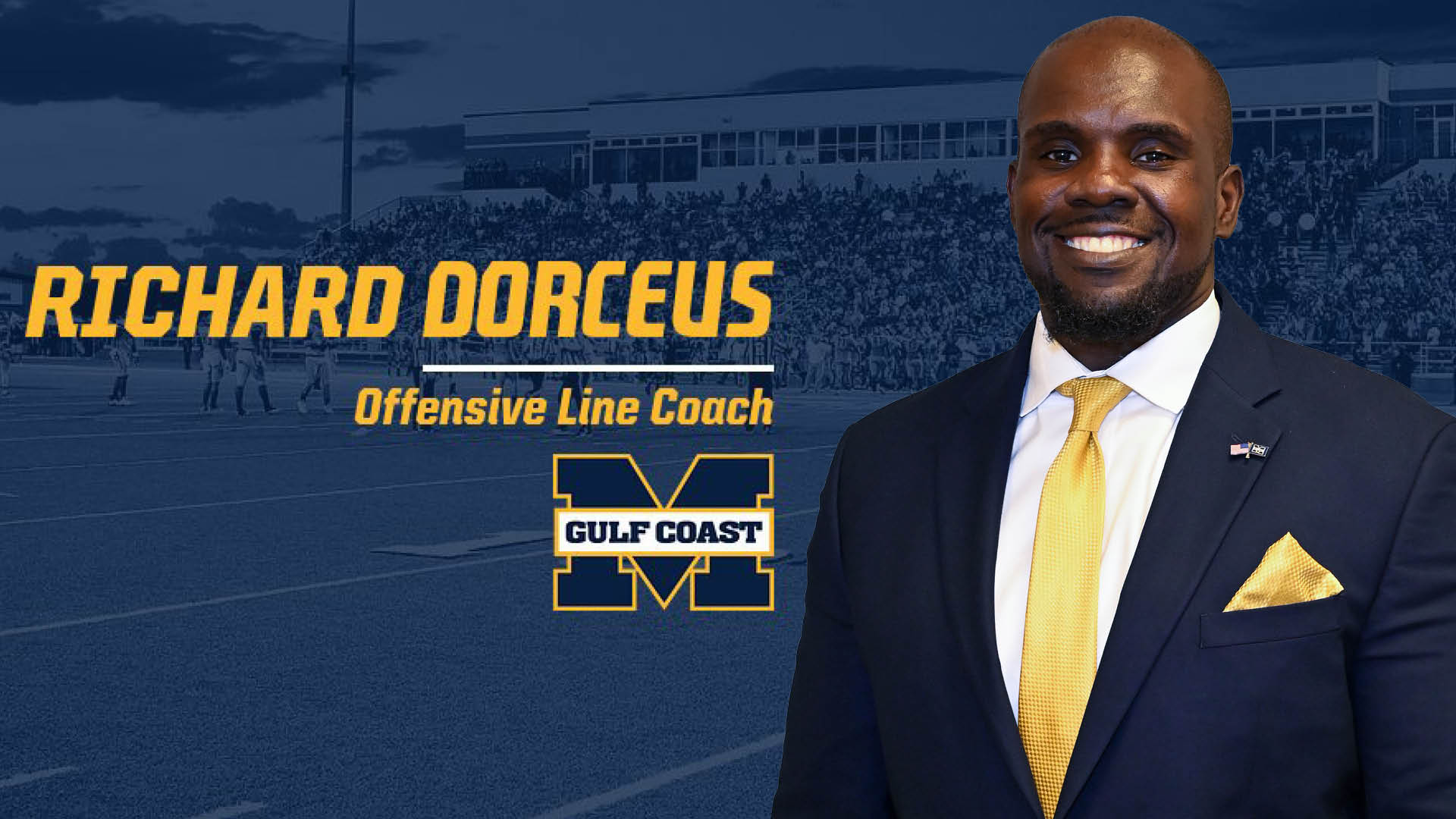 Dorceus joins Gulf Coast staff