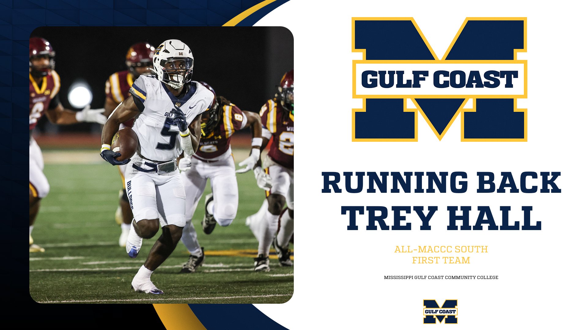 Hall tops list of 15 All-MACCC South Bulldogs