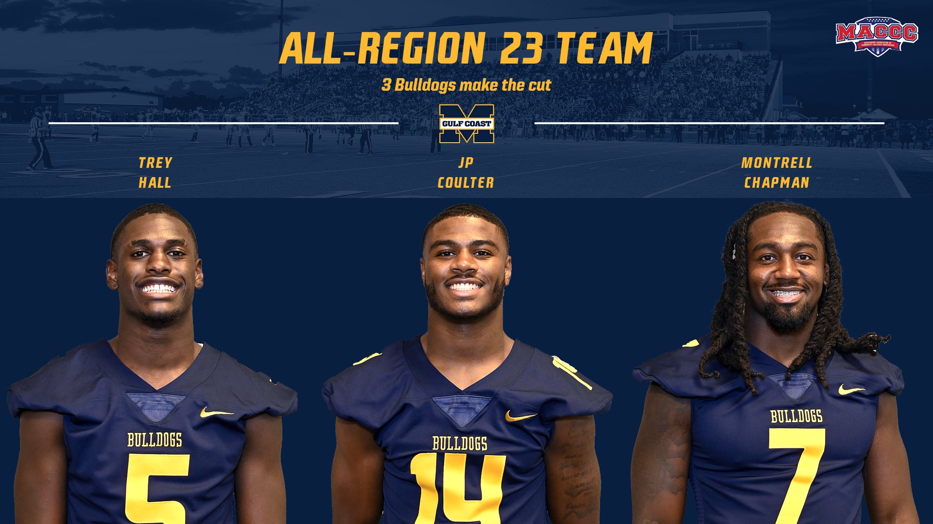 3 Bulldogs named All-Region 23