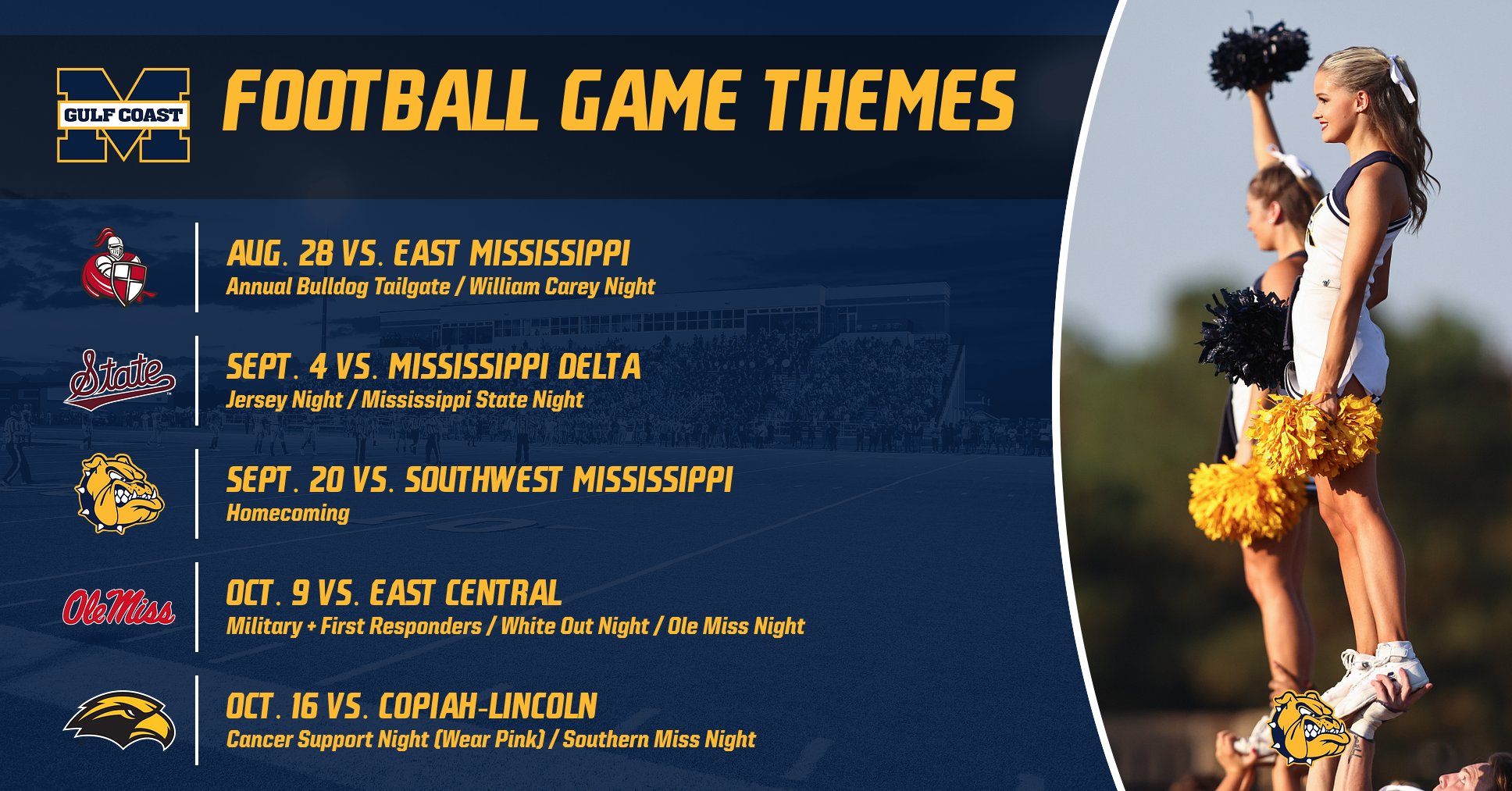 2025 Football game themes announced