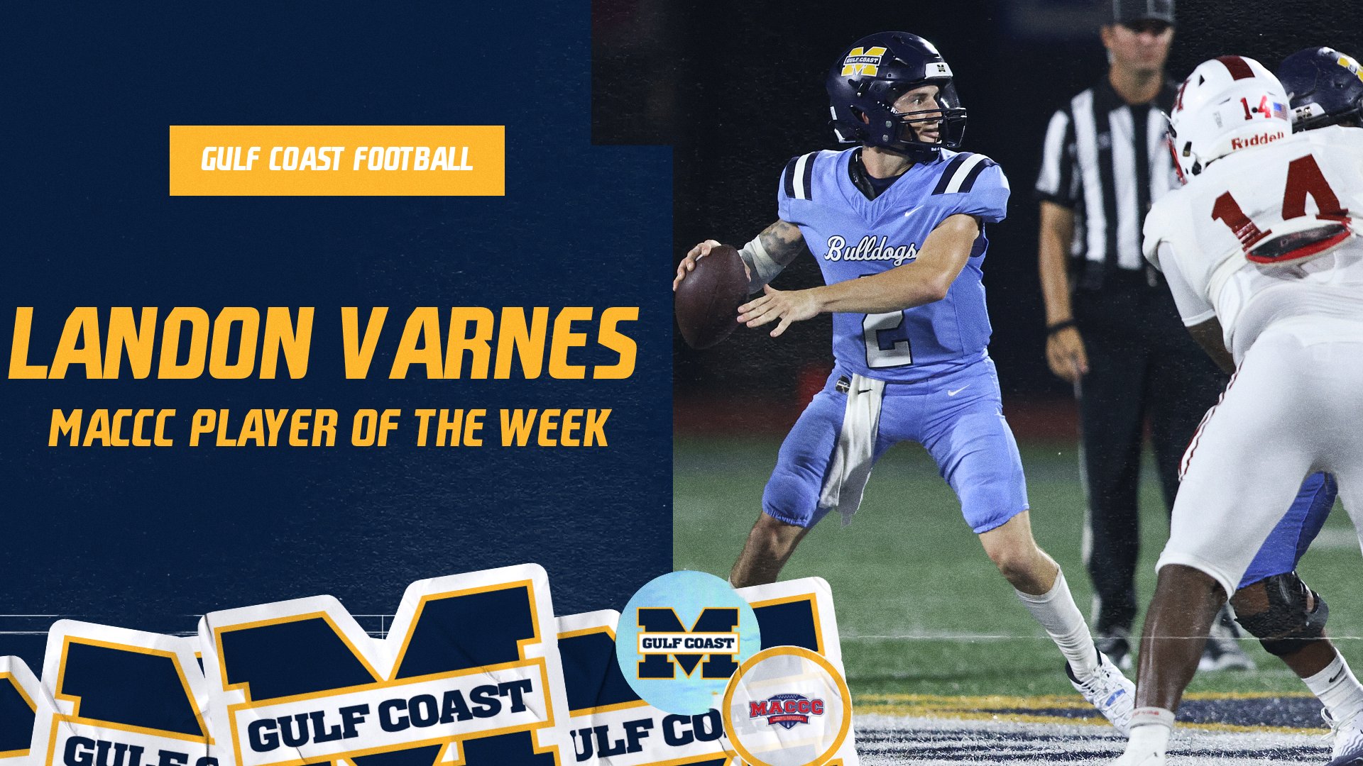 Varnes claims MACCC Player of the Week