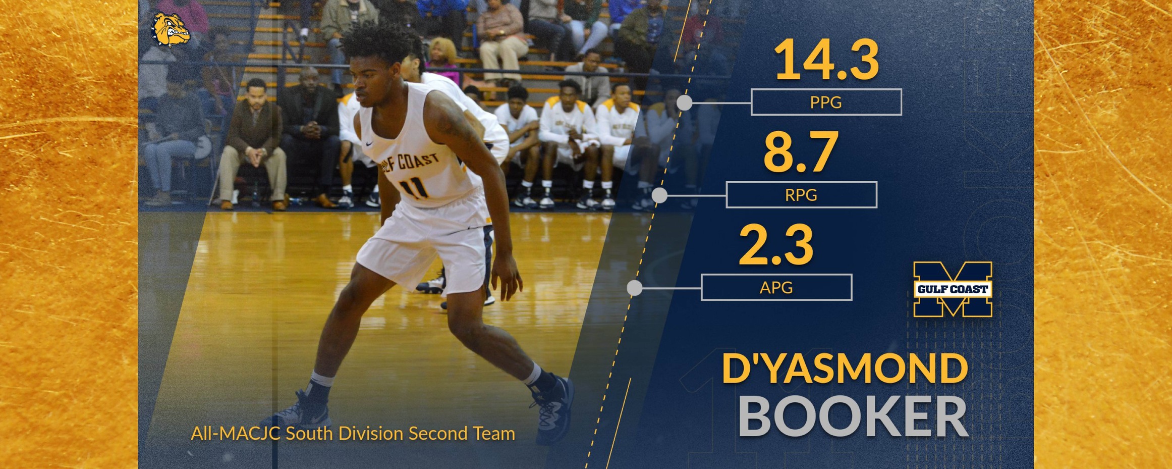 Booker named All-MACJC South