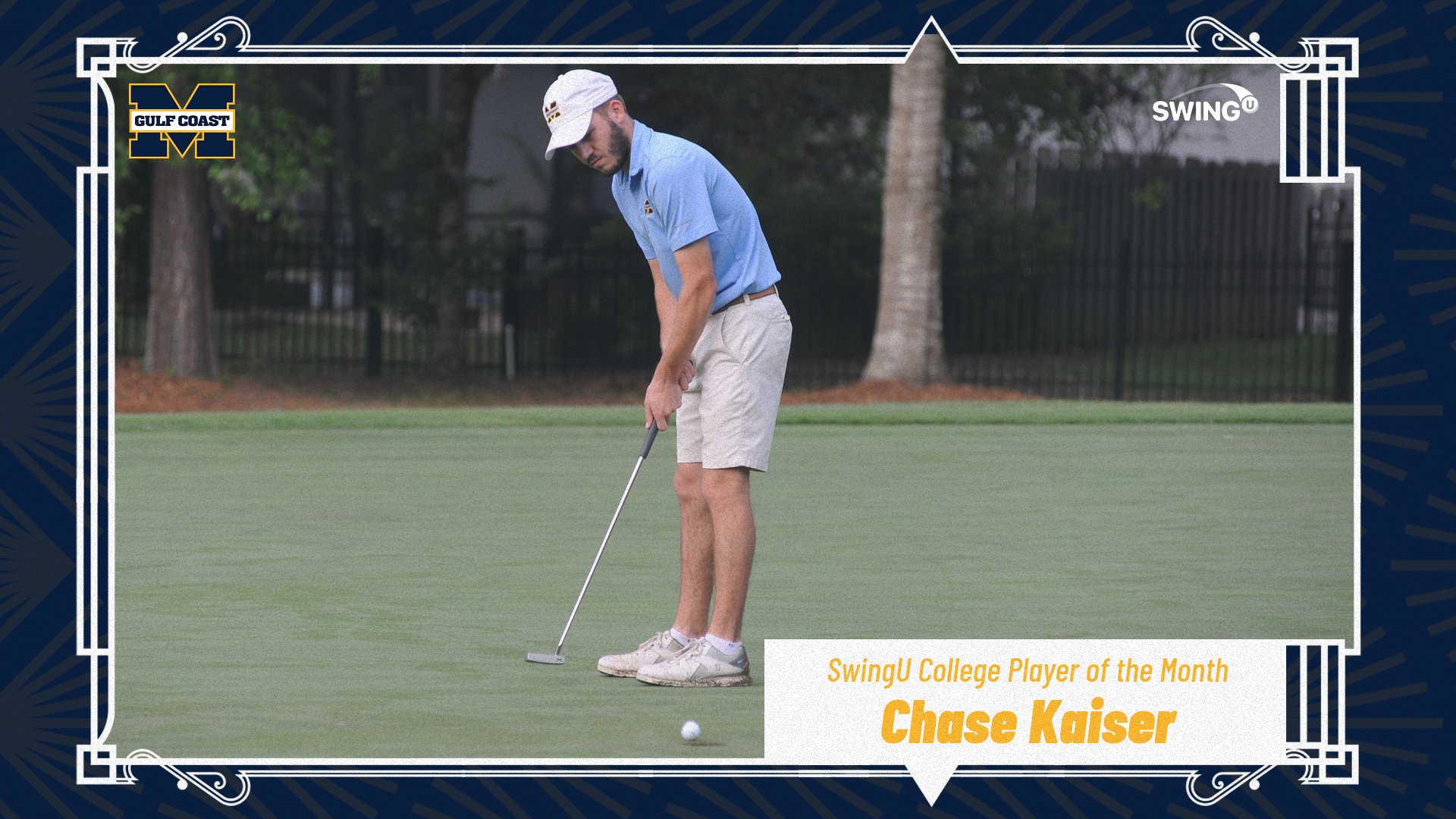 Kaiser repeats as SwingU Player of the Month