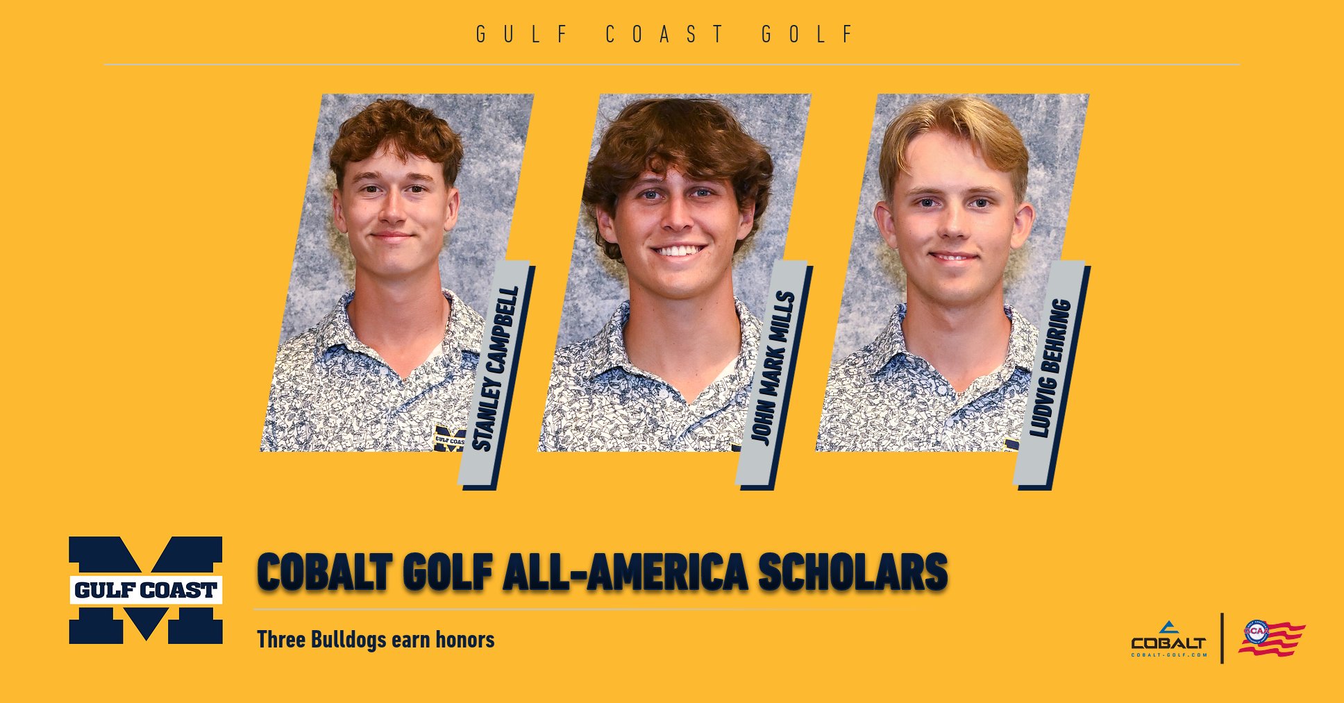 3 Bulldogs named All-America Scholars