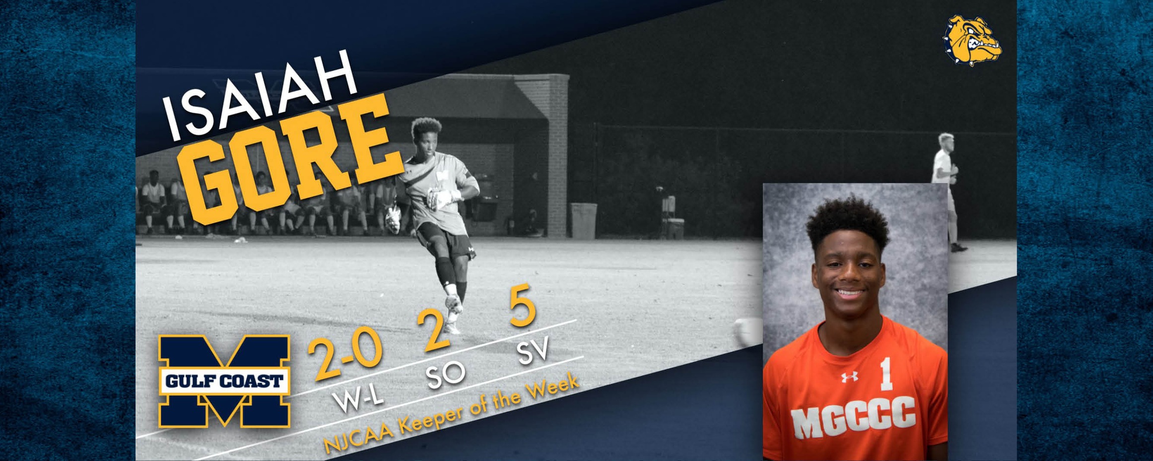 Gore wins NJCAA award