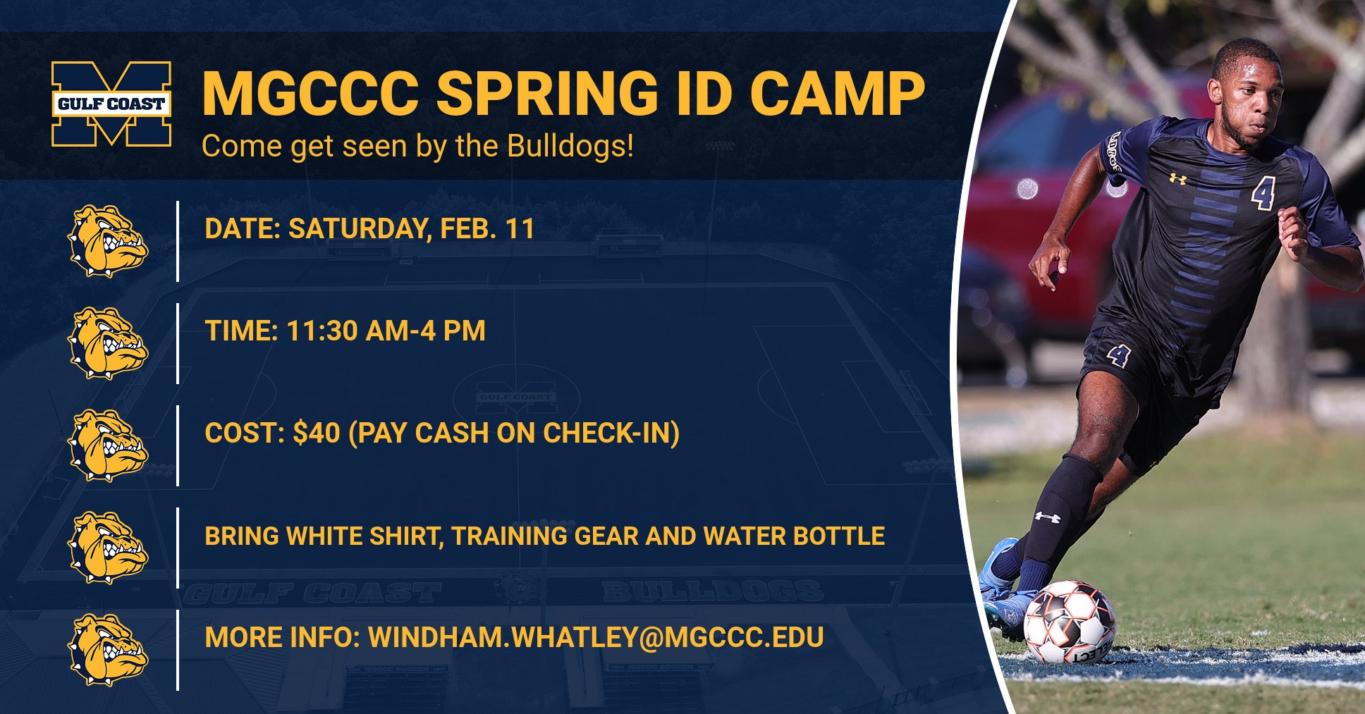 MGCCC Men to host Soccer ID Camp