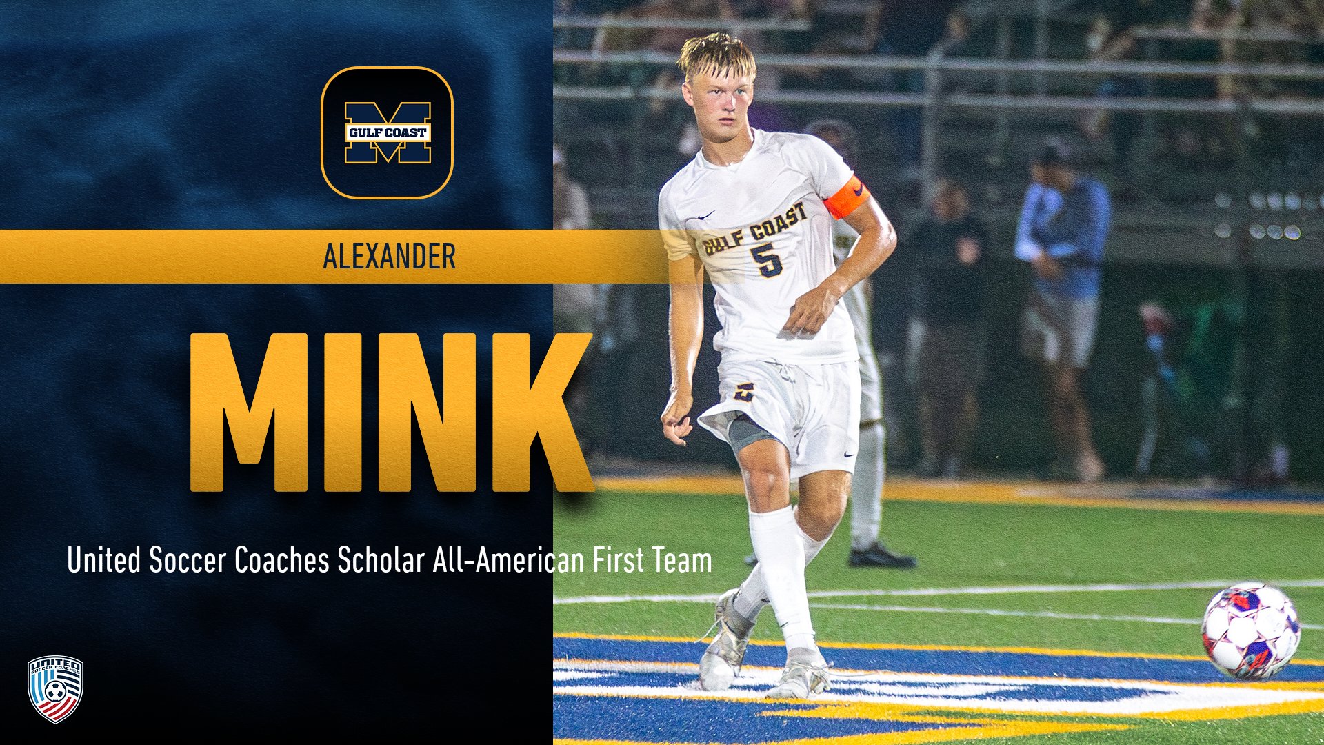 Mink recognized as Scholar All-American