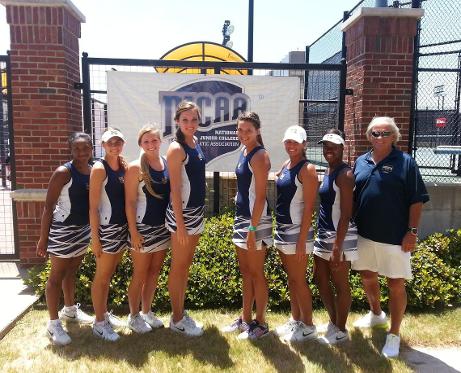 Women's tennis plays strong at NJCAA Tourney