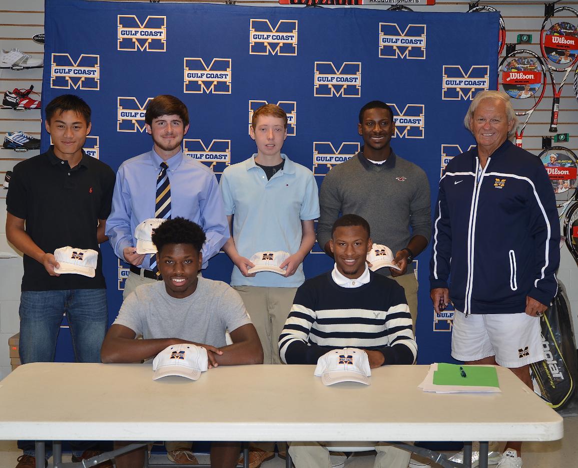MGCCC men&rsquo;s tennis inks six signees
