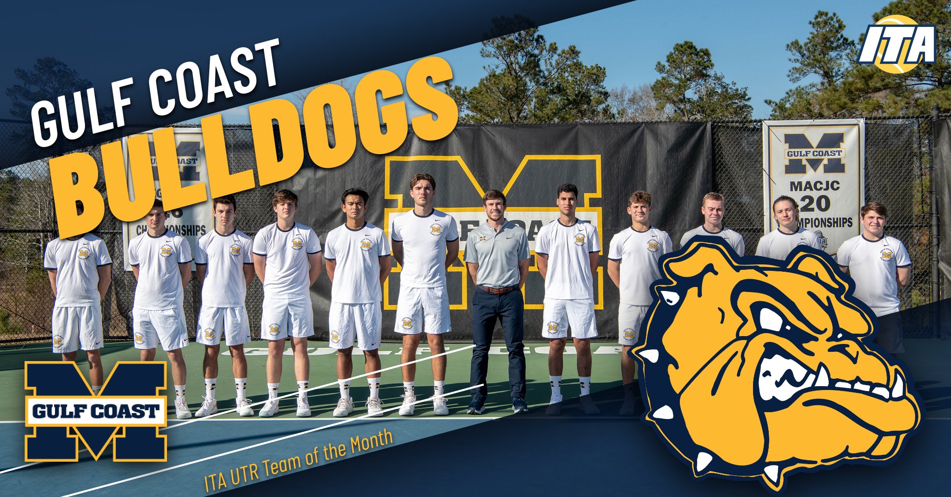 Bulldogs named ITA UTR Team of the Month
