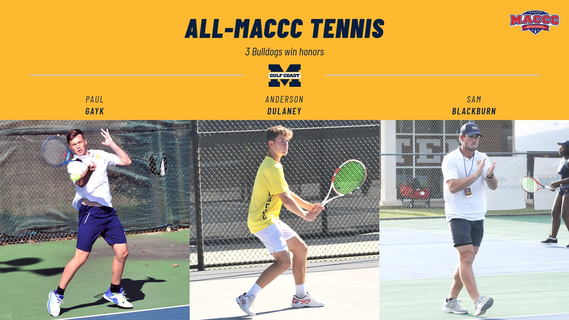 Gayk, Dulaney named All-MACCC