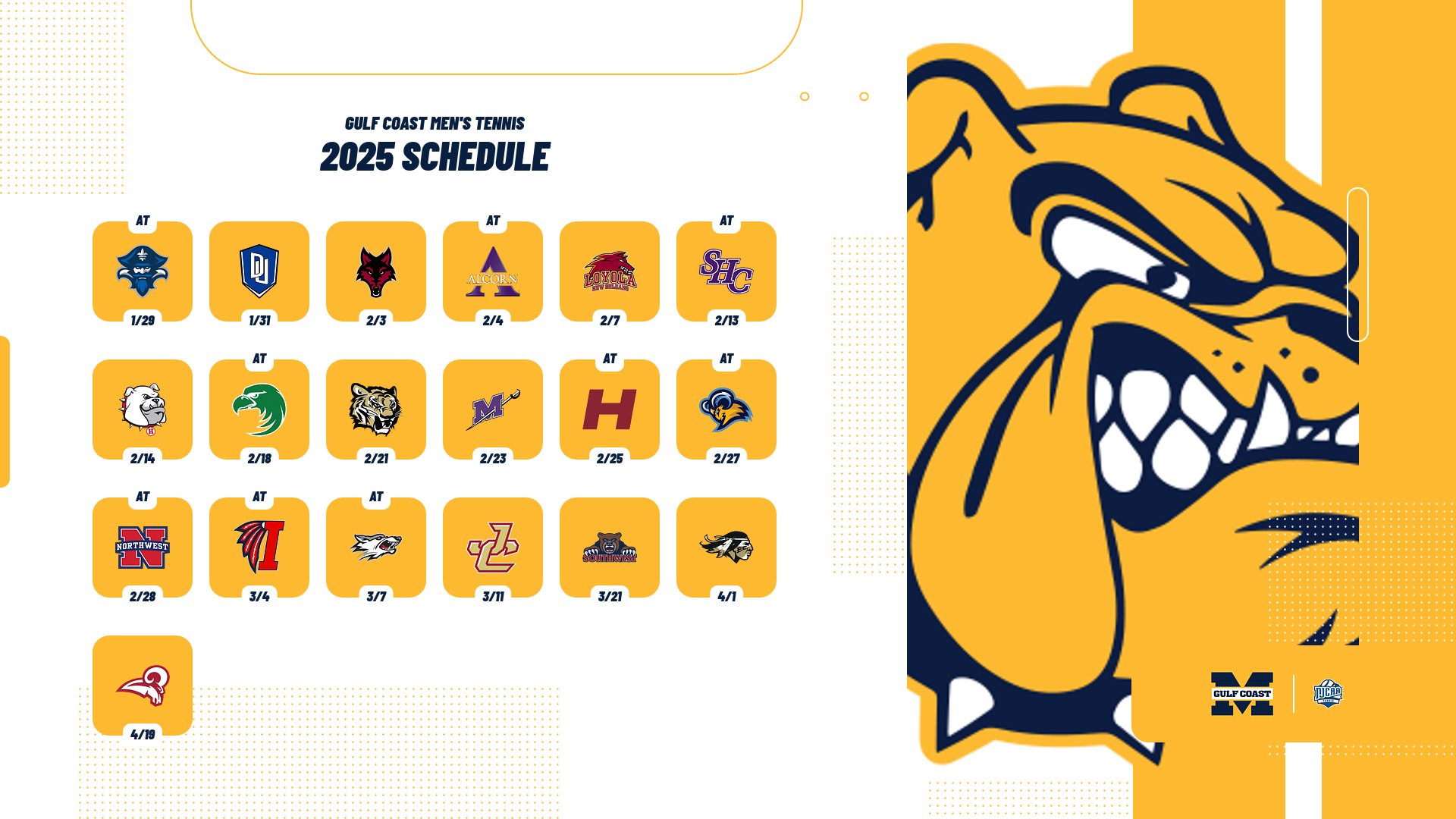 Men&rsquo;s Tennis serves starting Jan. 29
