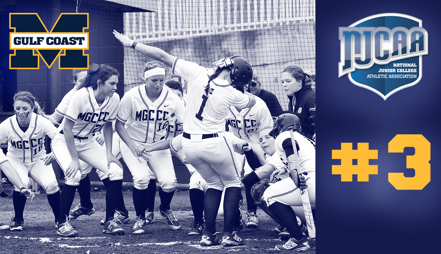 MGCCC stays at No. 3 in latest softball poll