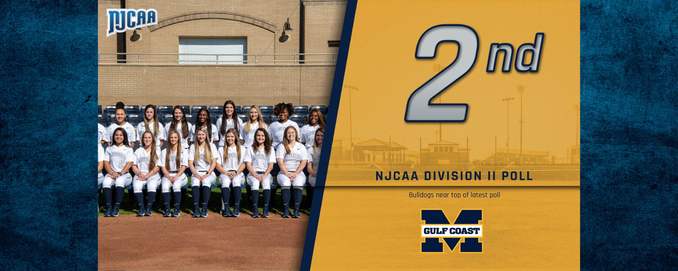 Gulf Coast up to No. 2 in poll