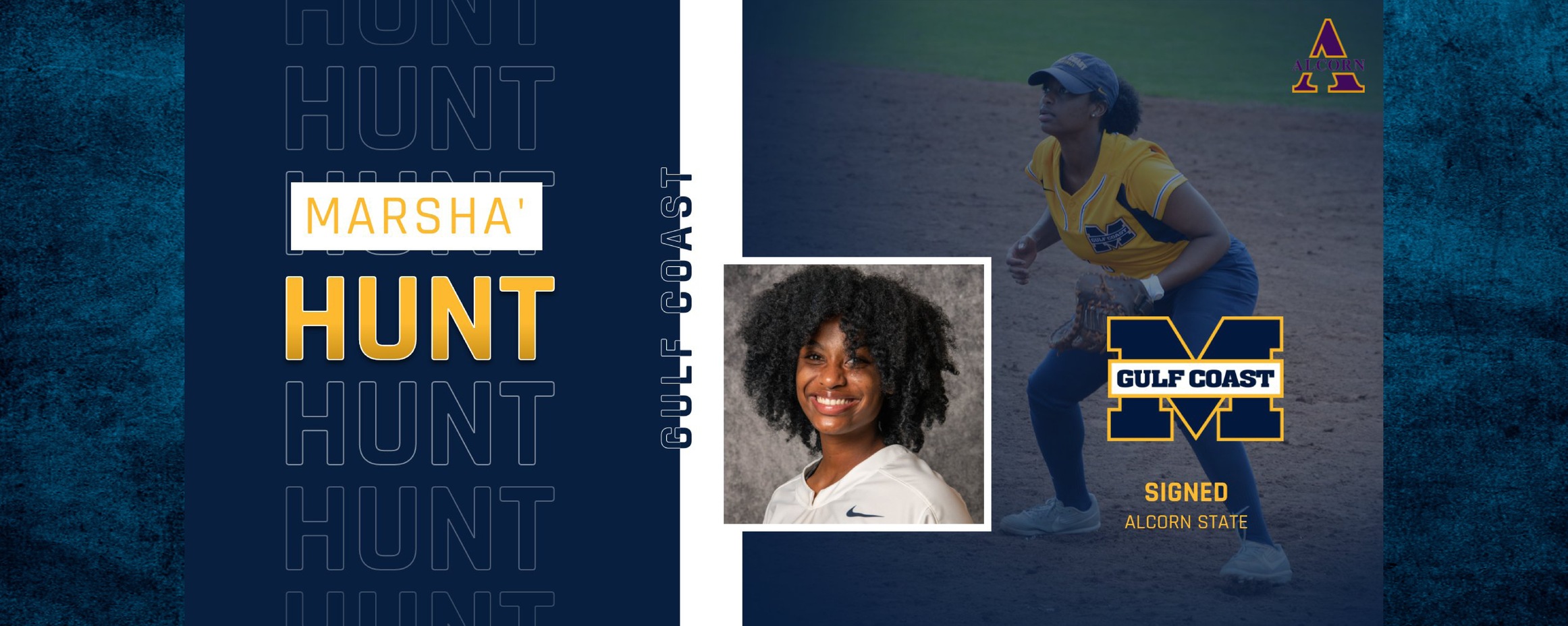 Hunt will play D-I softball