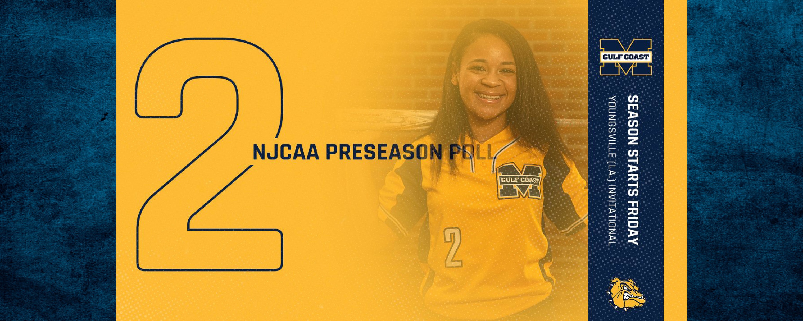 Bulldogs ranked No. 2 in softball