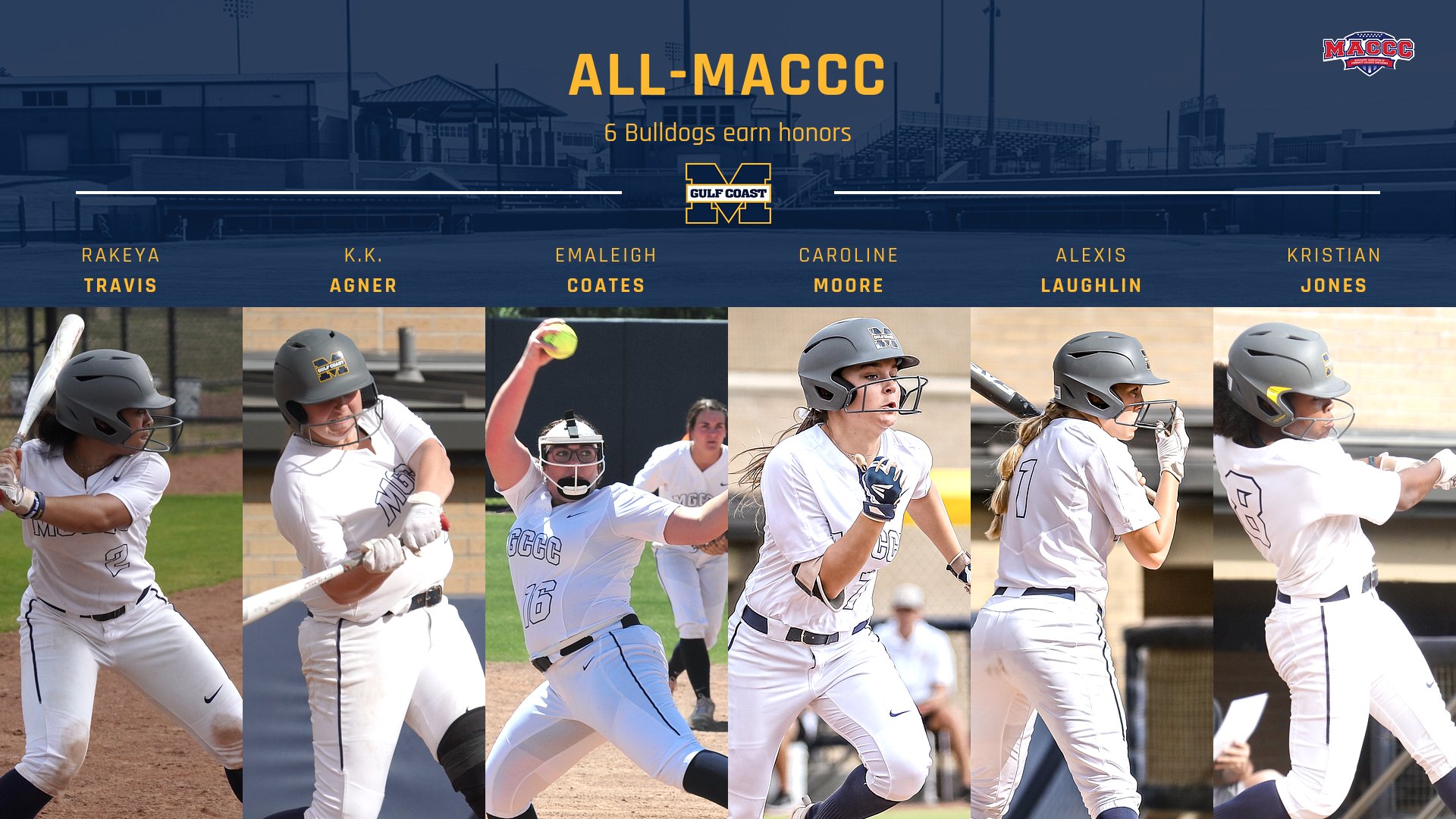 Travis, Agner, Coates make All-MACCC