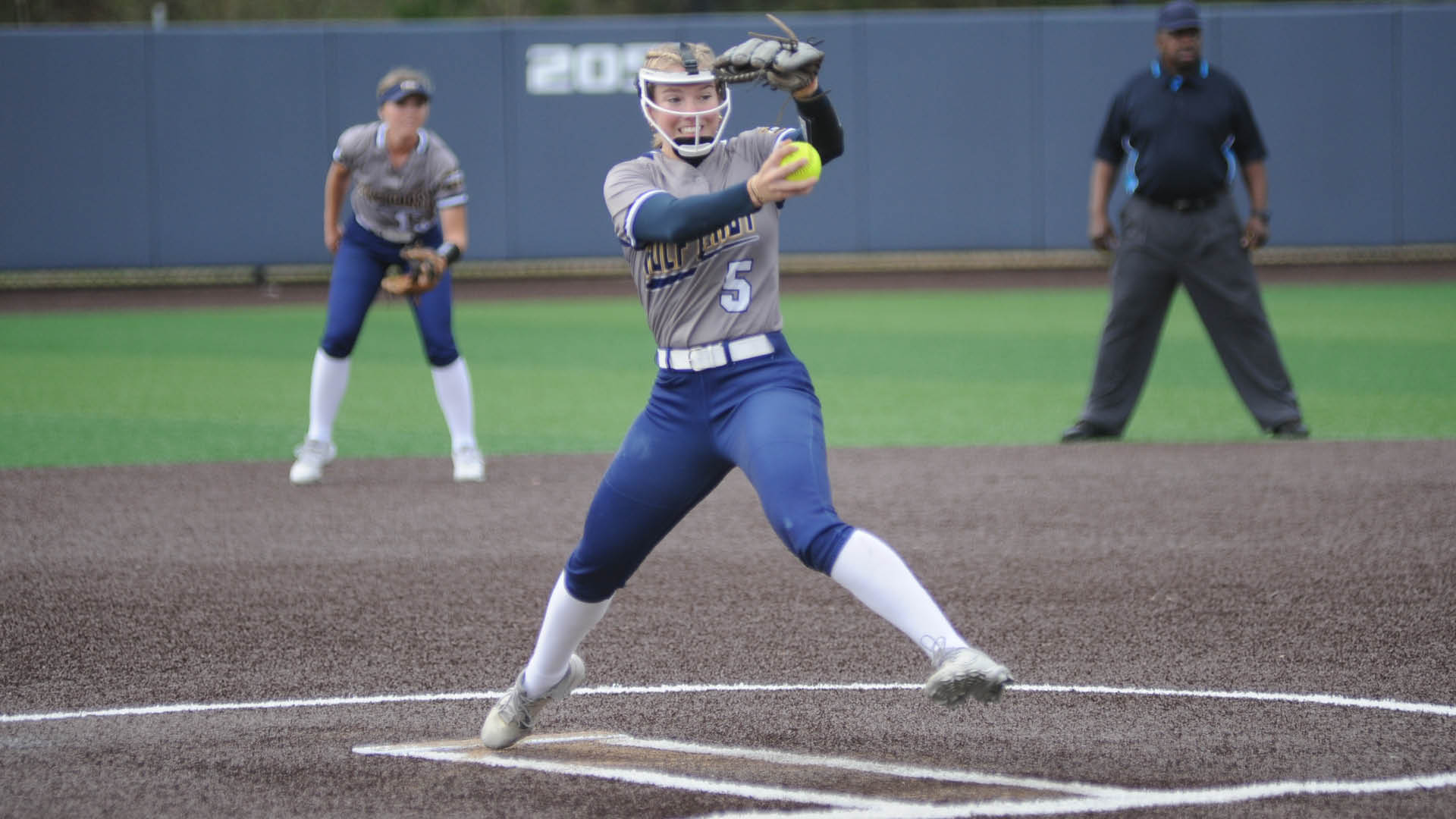 Harrell, Necaise pitch Bulldogs to sweep