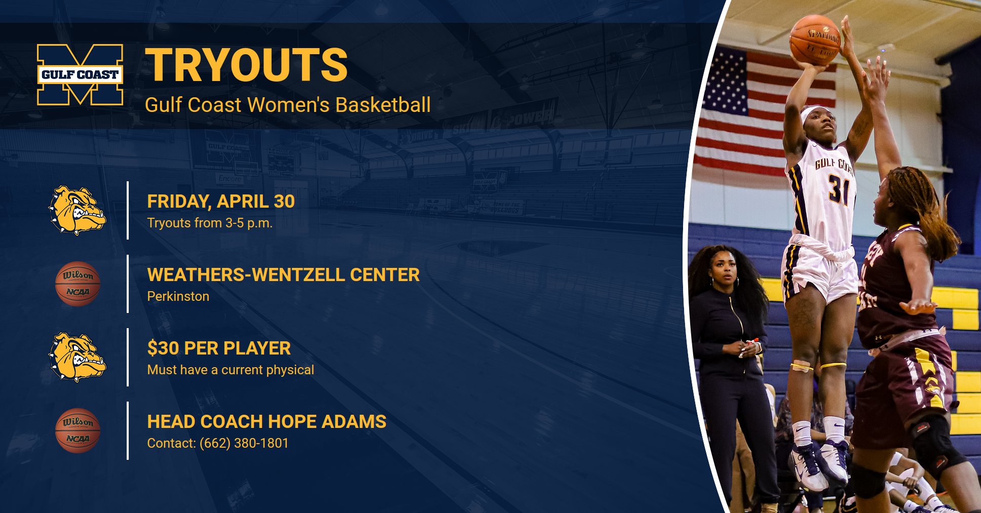 Women&rsquo;s Basketball holds tryout Friday