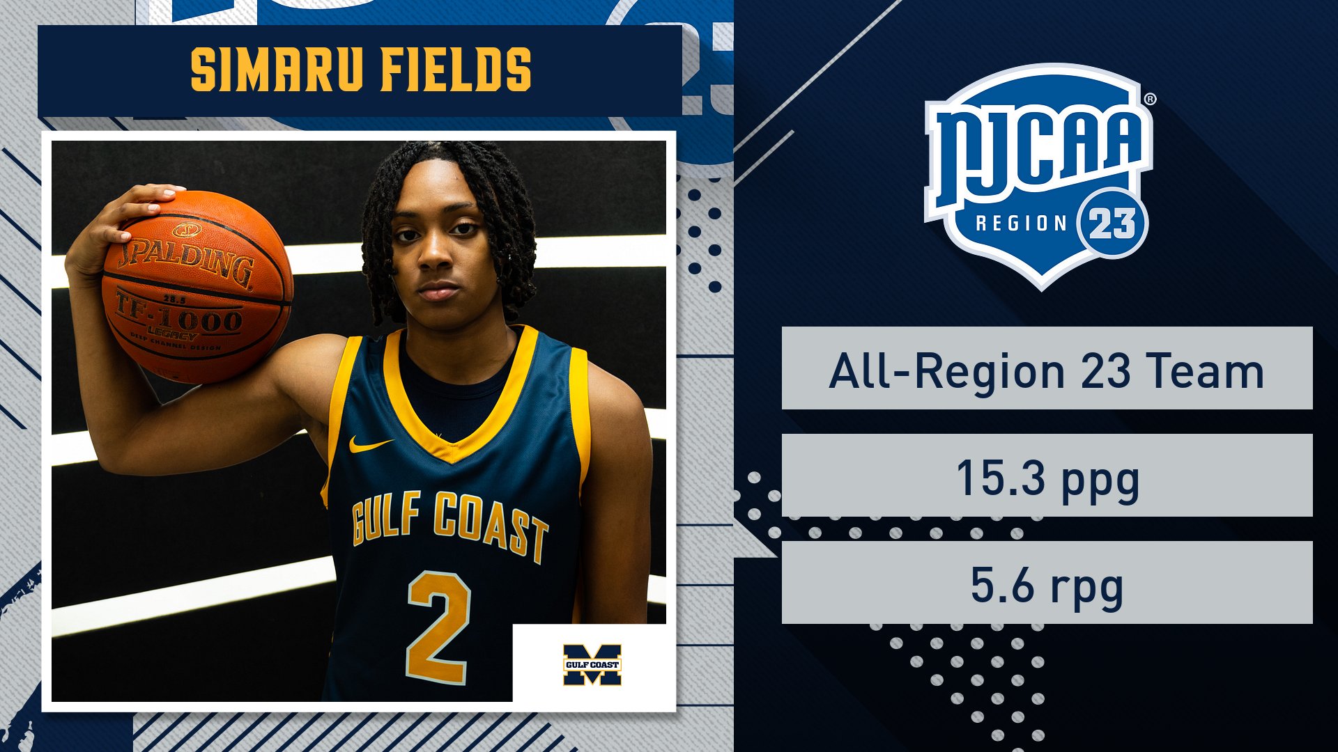Fields earns spot on All-Region 23 Team