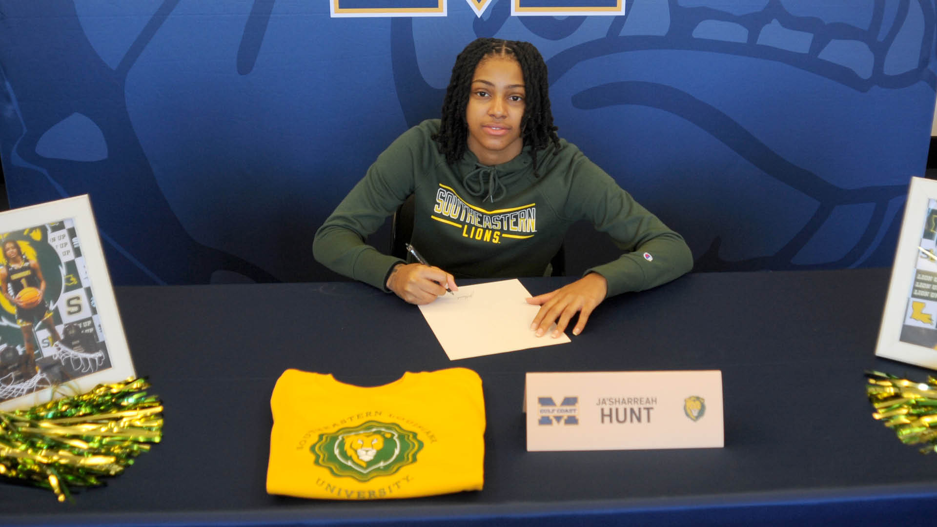 Hunt signs with Southeastern Louisiana