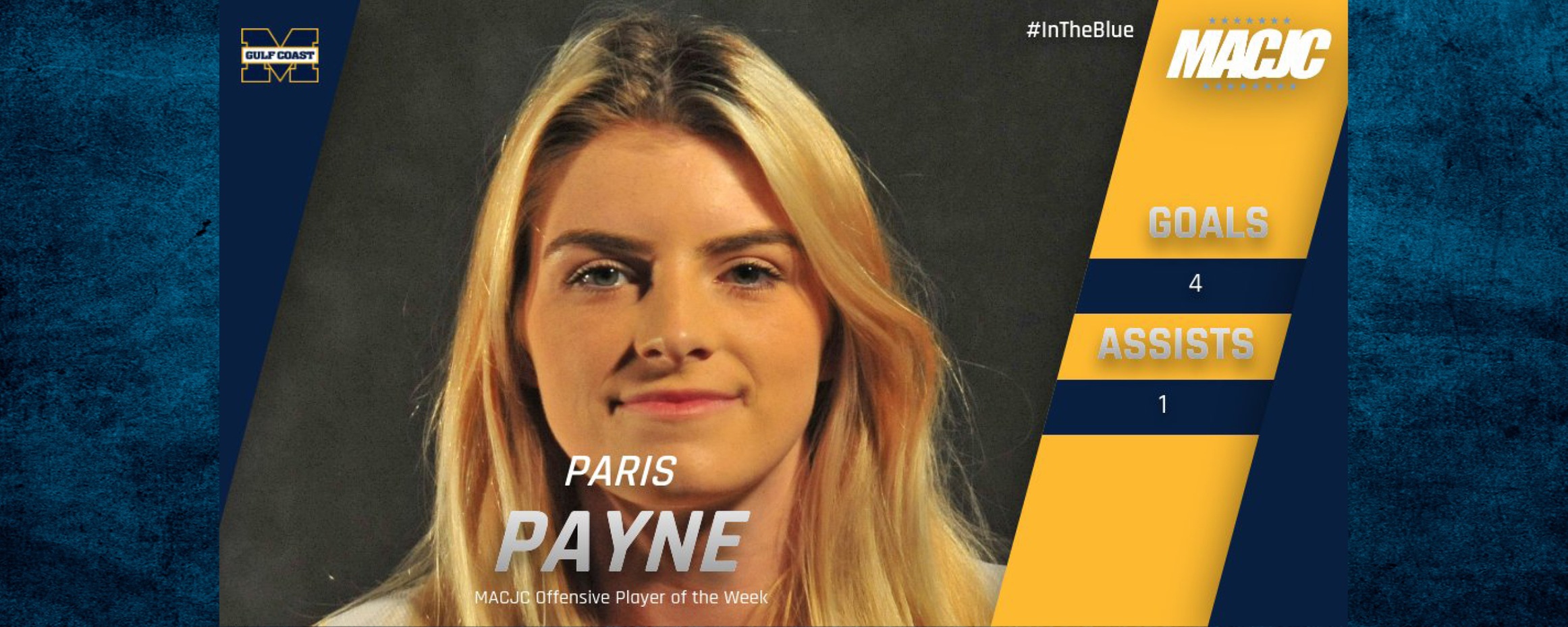 Payne named MACJC Player of the Week