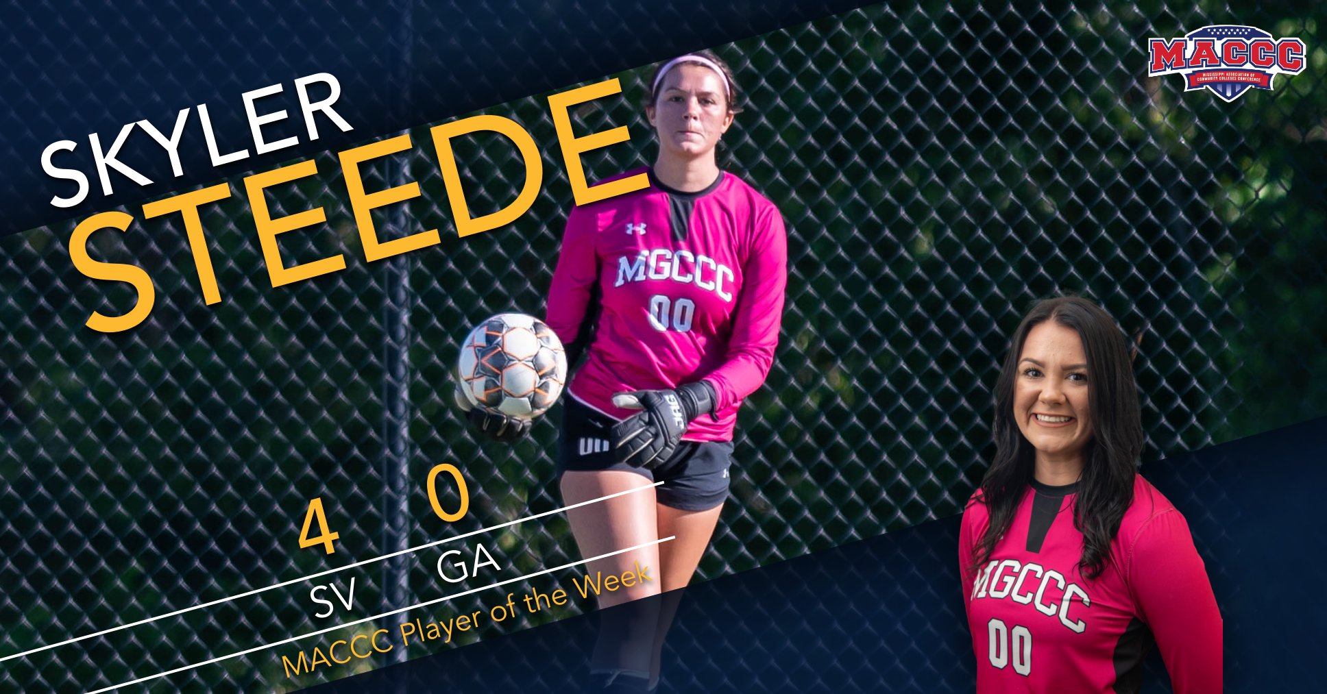 Steede grabs MACCC honor