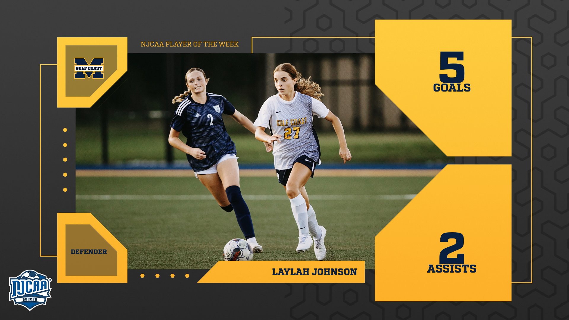 Laylah scores NJCAA Player of the Week