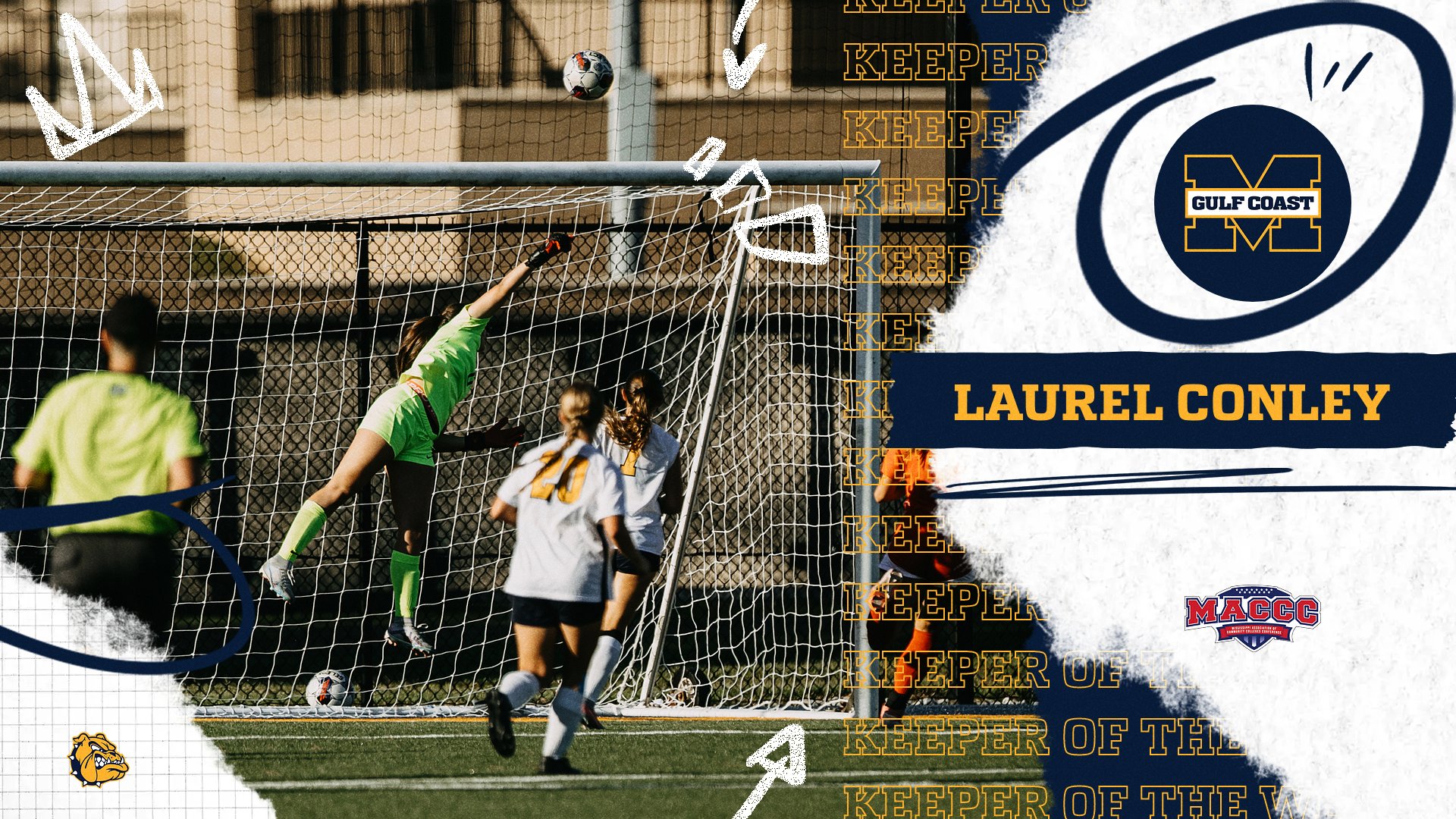Conley grabs 2nd MACCC Keeper of the Week award