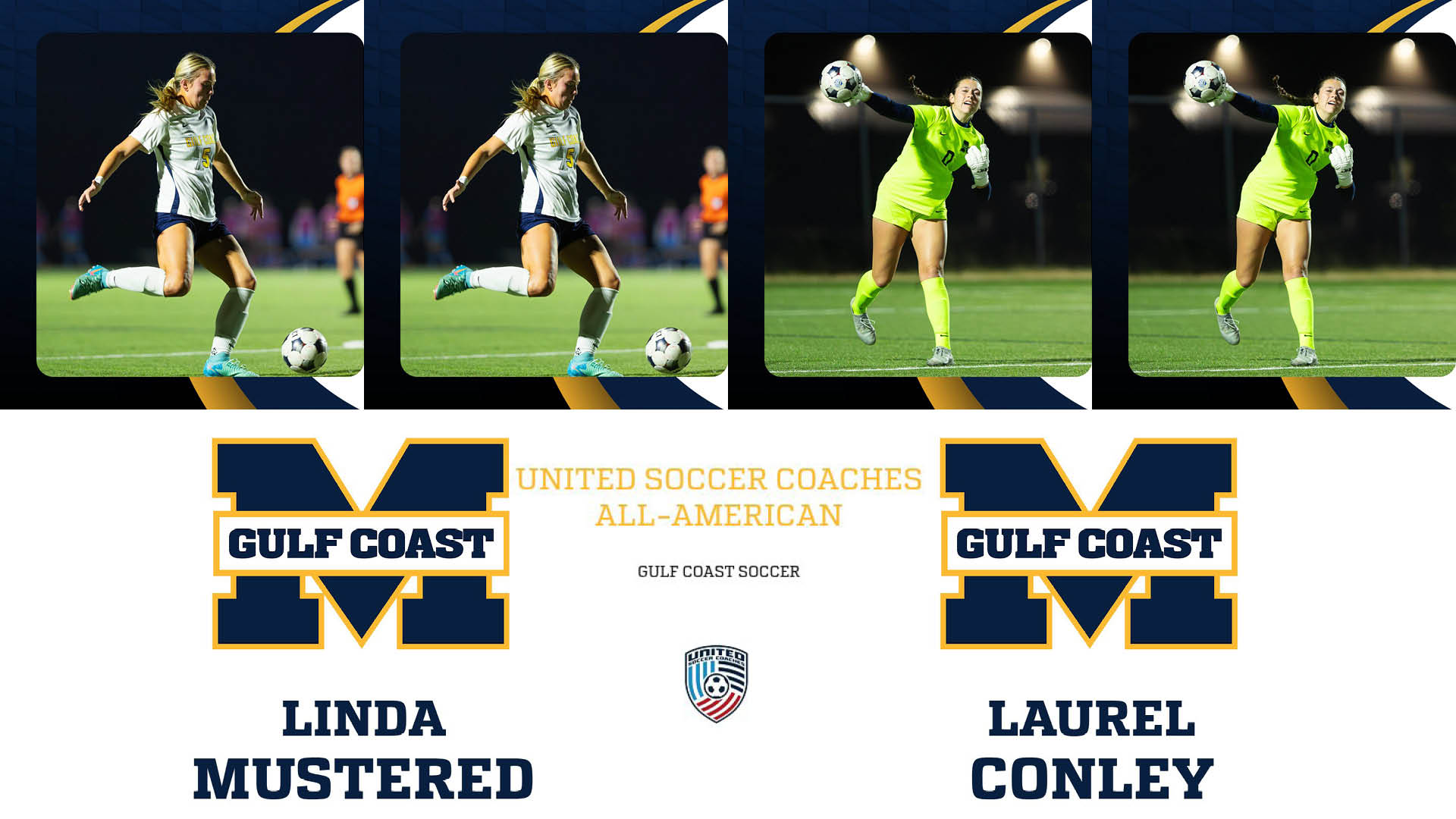 Conley, Mustered named USC All-Americans